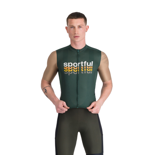 SPORTFUL SUPERGIARA 2 LOGO Kortærmet Jersey Khaki