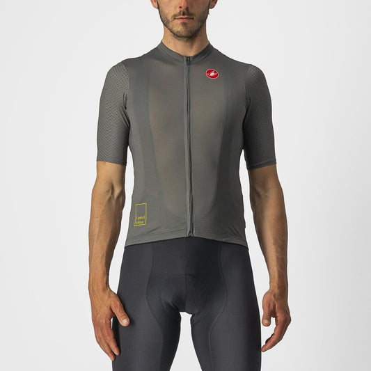 CASTELLI BREATHE ATTACK kortærmet trøje grågrøn
