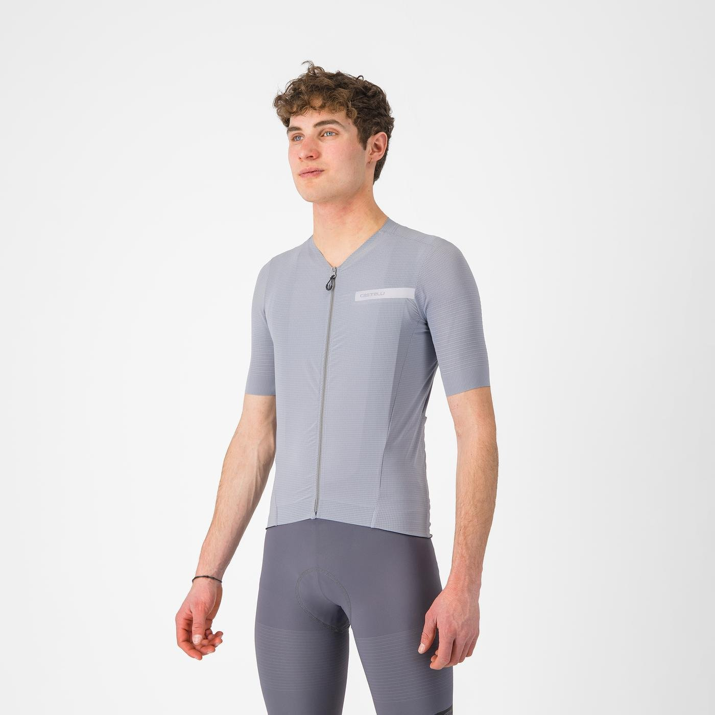 CASTELLI PREMIO EVO Kortærmet Jersey Grå