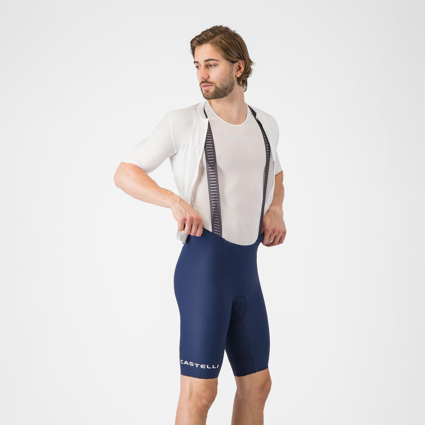CASTELLI ESPRESSO 2 Blue Bib Short