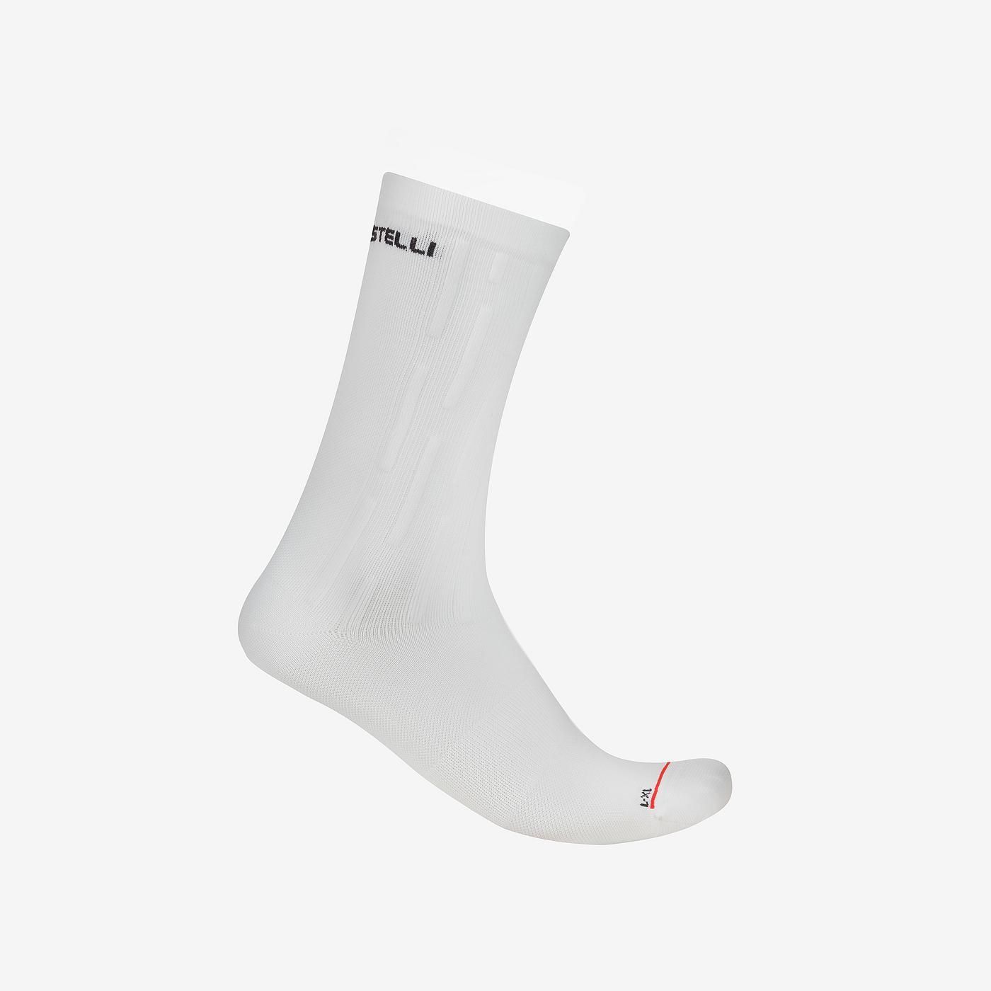 CASTELLI AERO RACE PRO 20-strømper Hvid