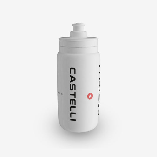 CASTELLI LOGO vandflaske hvid