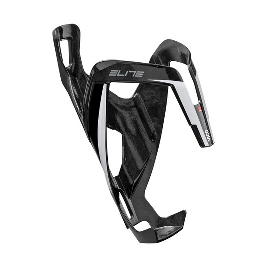ELITE VICO Carbon flaskeholder Sort/Brilliant White