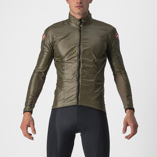 CASTELLI ARIA SHELL Jakke Brun
