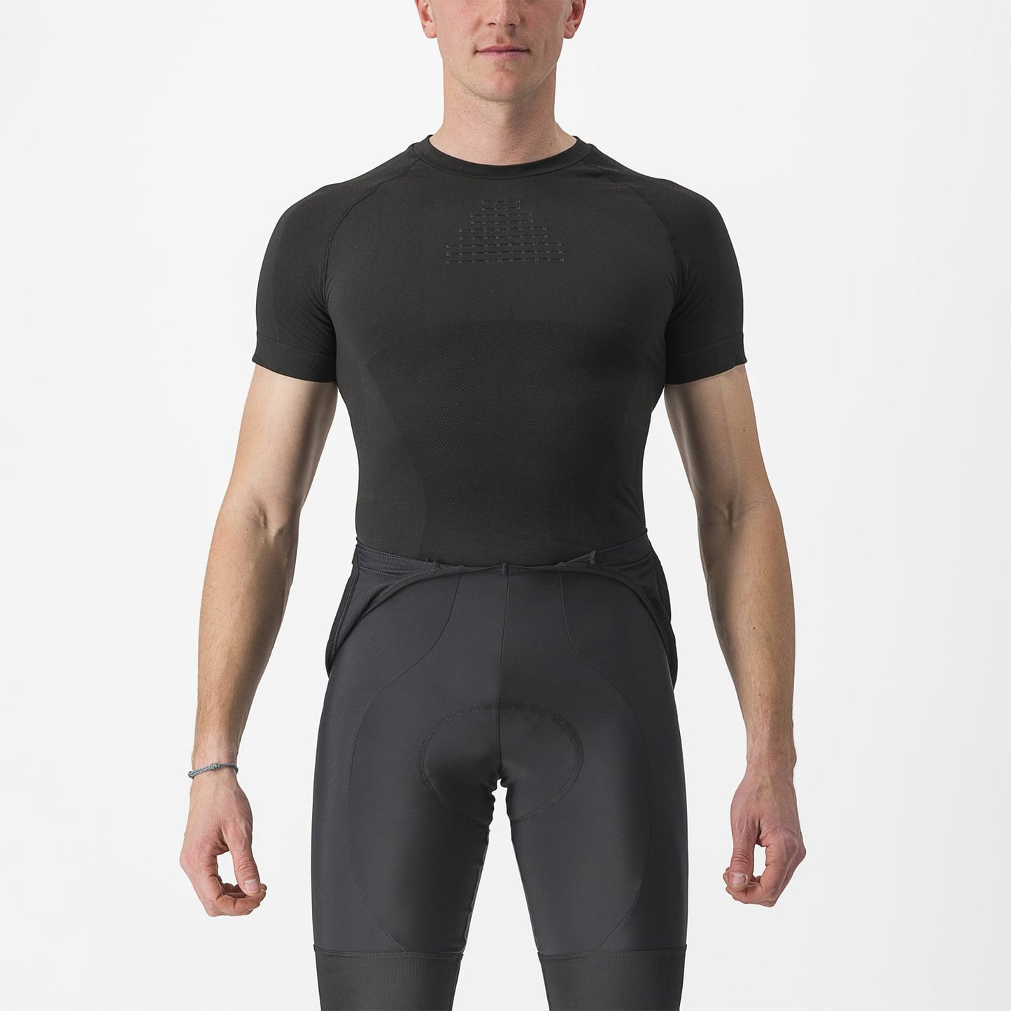 CASTELLI CORE SEAMLESS kortærmet undertøj Sort