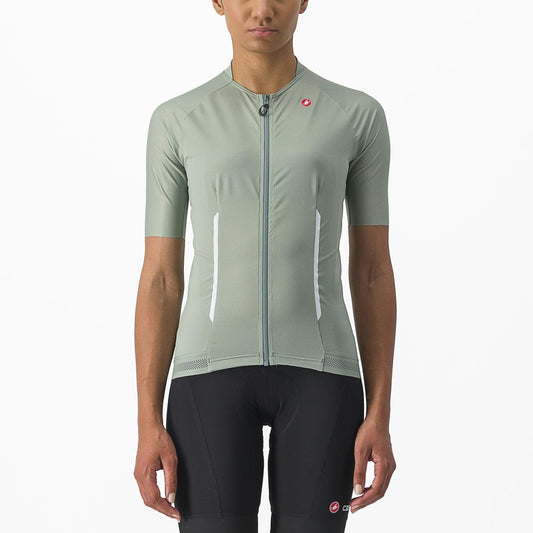 CASTELLI ENDURANCE kortærmet jersey til kvinder, grøn