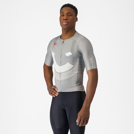 CASTELLI R-A/D Kortærmet Jersey Grå