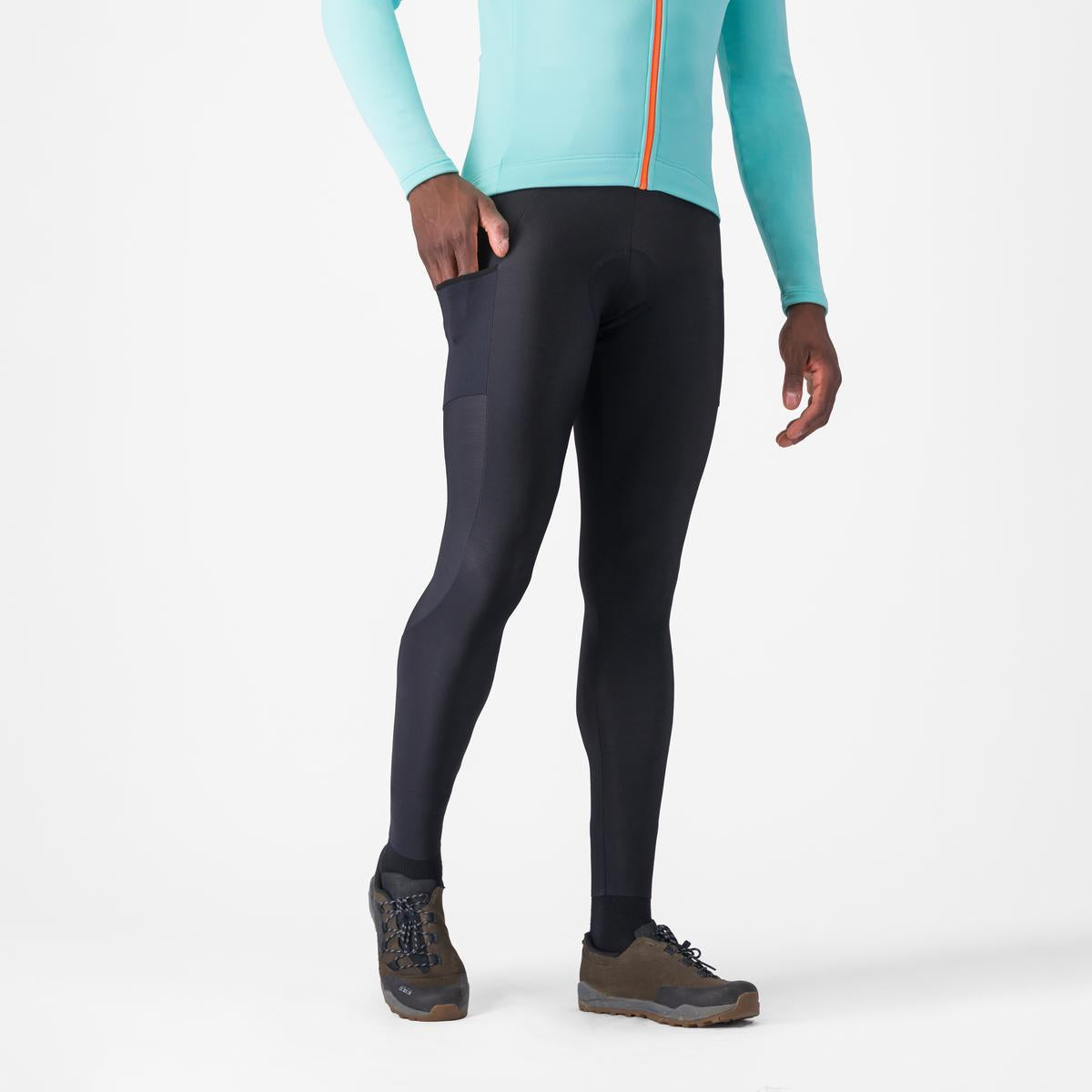 CASTELLI UNLIMITED Long Bib Shorts Black