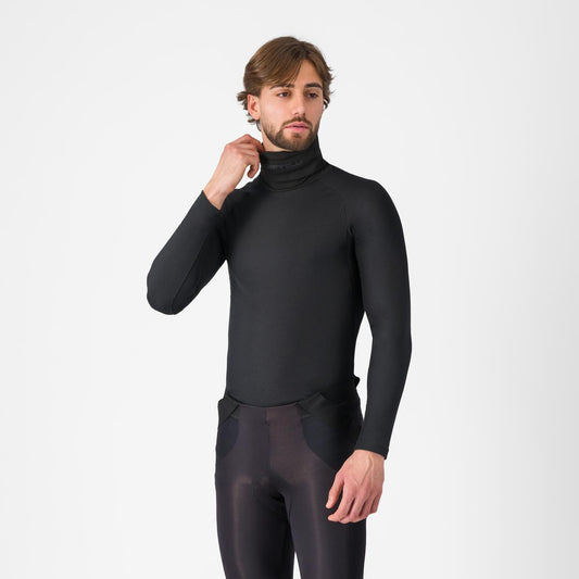 CASTELLI FLANDERS 2 HIGH NECK WARMER Langærmet undertøj Sort