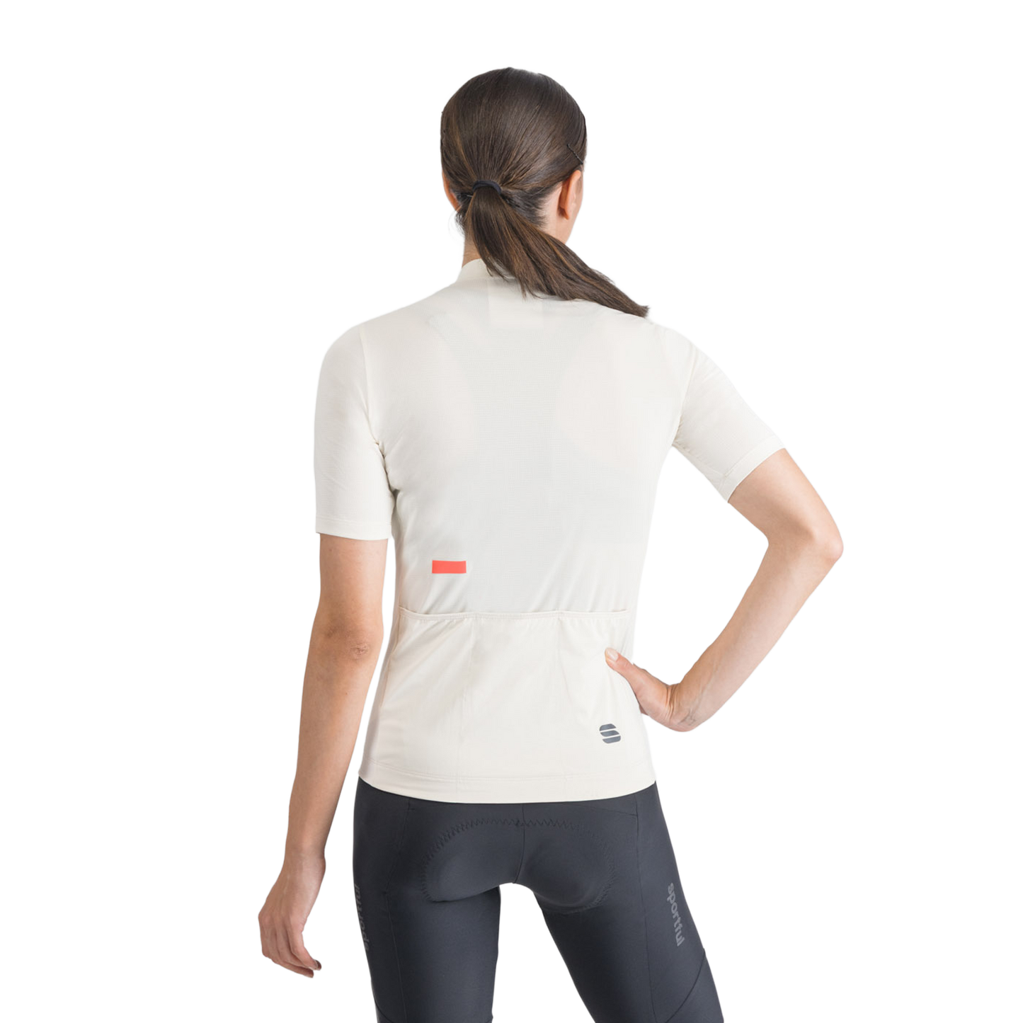 SPORTFUL CLASSIC kortærmet jersey til kvinder, cremefarvet