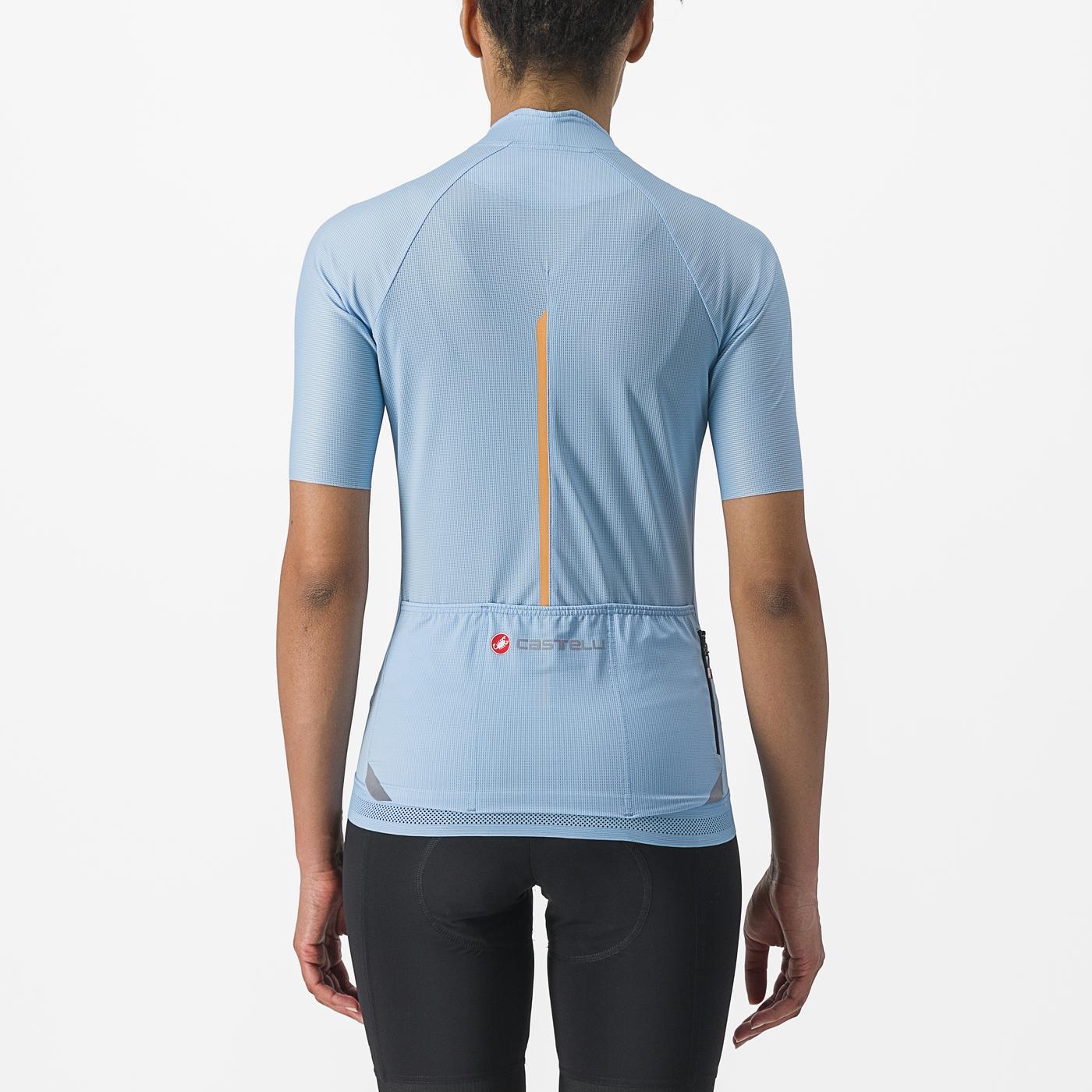CASTELLI ENDURANCE W Women's Short Sleeve Jersey Blue