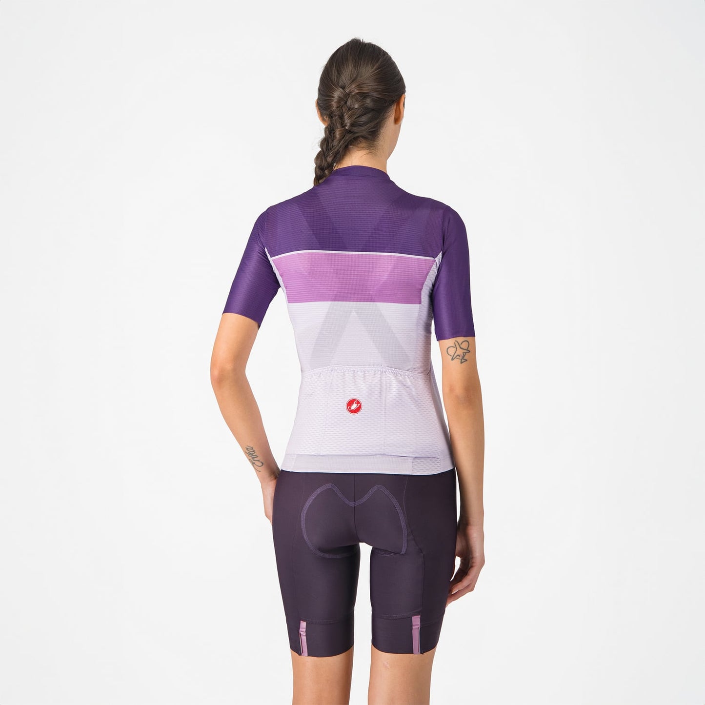 CASTELLI PRIMA 2 DT Bib Tight til kvinder i mørk lilla
