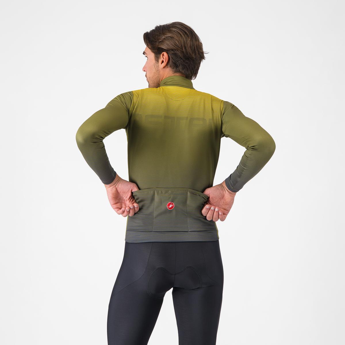 CASTELLLI APICE THERMAL Langærmet Jersey Blå/Mango Mojito
