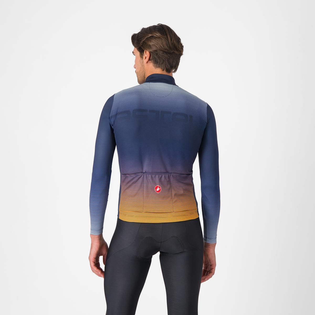 CASTELLLI APICE THERMAL Langærmet Jersey Blå/Orange