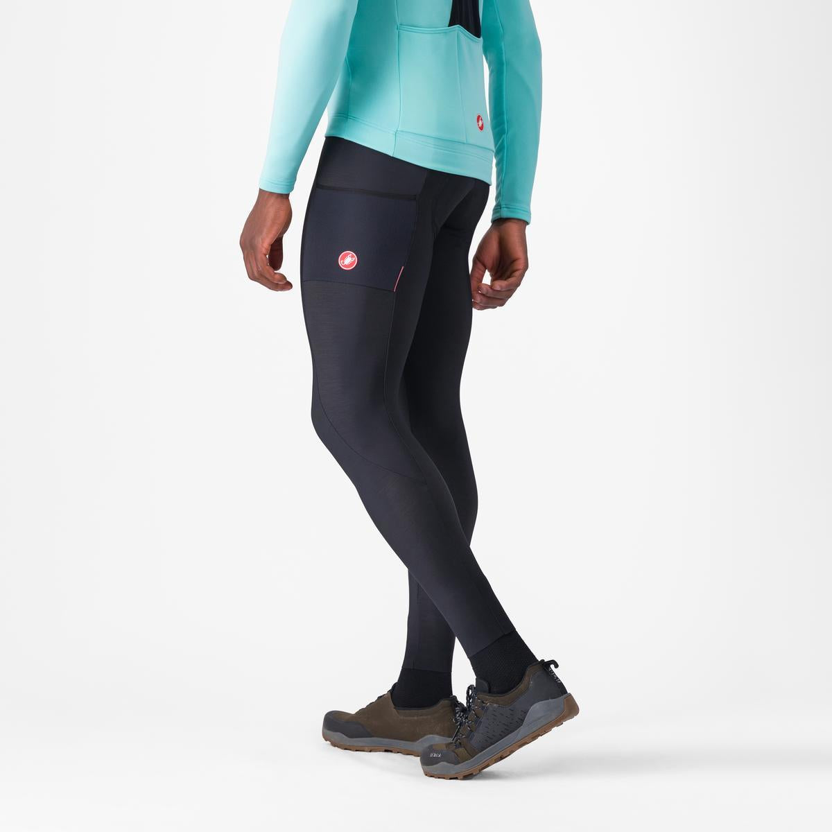 CASTELLI UNLIMITED Long Bib Shorts Black