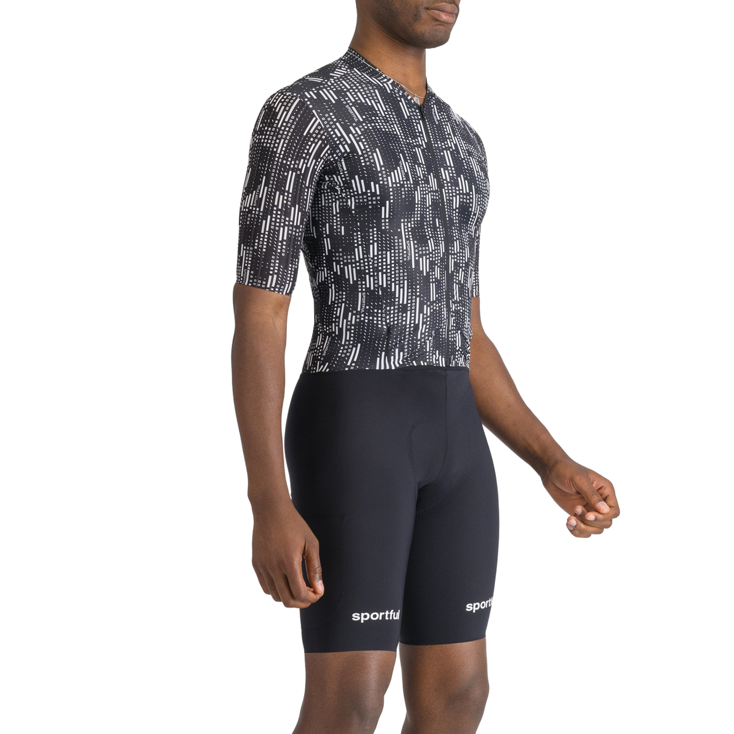 SPORTFUL G-SUIT kortærmet sort/hvid