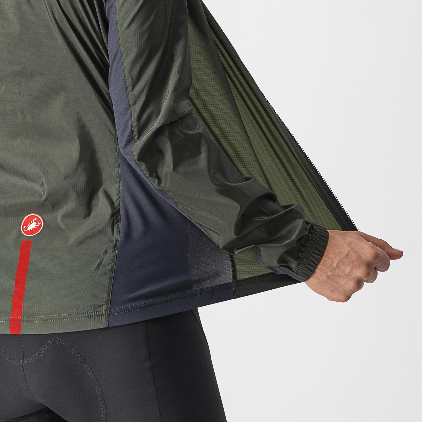 CASTELLI SQUADRA STRETCH-jakke til kvinder Khaki