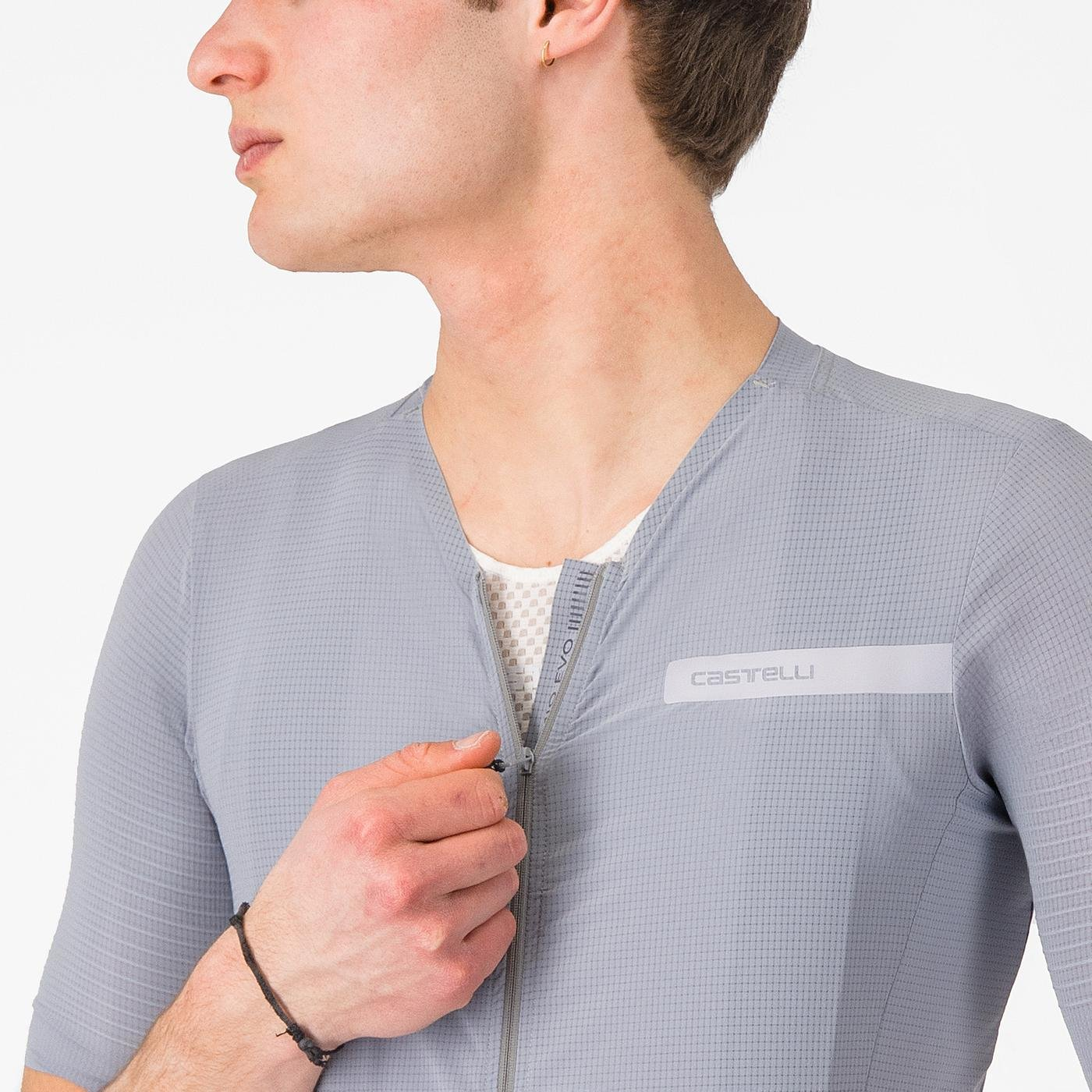 CASTELLI PREMIO EVO Kortærmet Jersey Grå