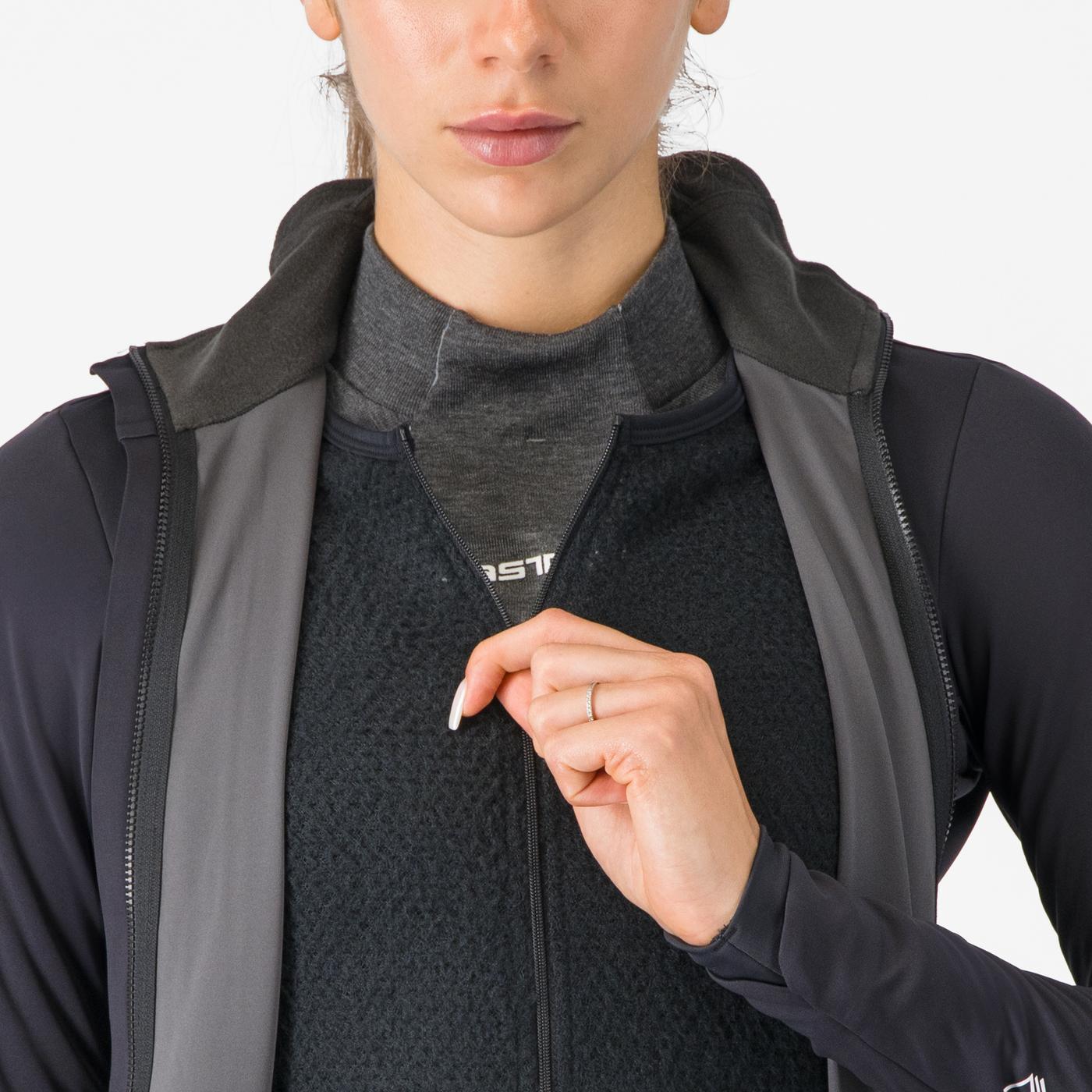 CASTELLI ALPHA 150 Women's Jacket Black