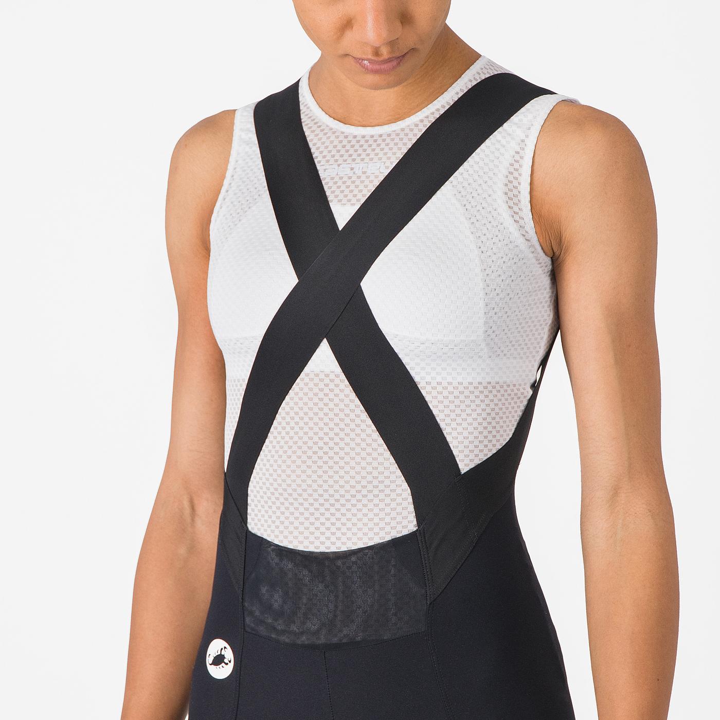 CASTELLI ESPRESSO 2 W DT Bibshorts til kvinder Sort