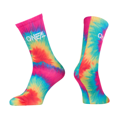 O'NEAL MTB PERFORMANCE TWIST Pink/Green Socks