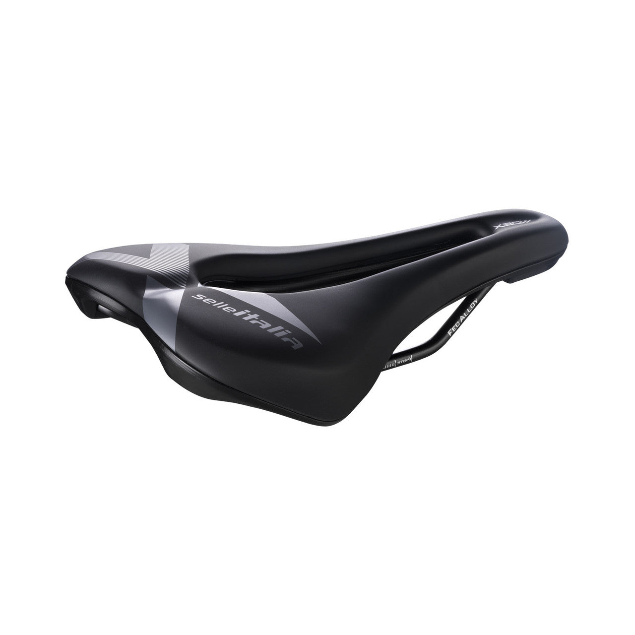Saddle SELLE ITALIA X-BOW SUPERFLOW S3 145 mm Steel Rails