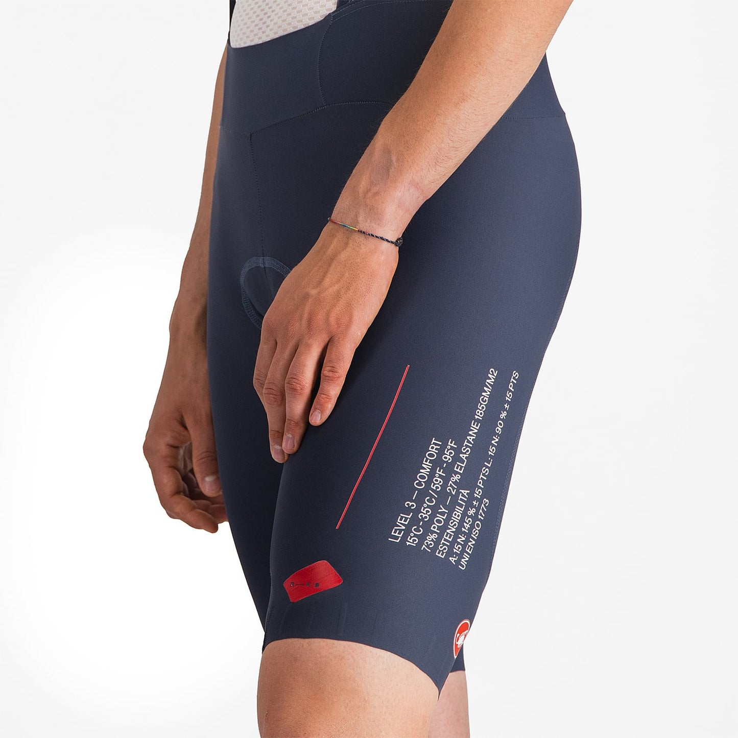 CASTELLI ESPRESSO R--A/D Blå Bib Tight