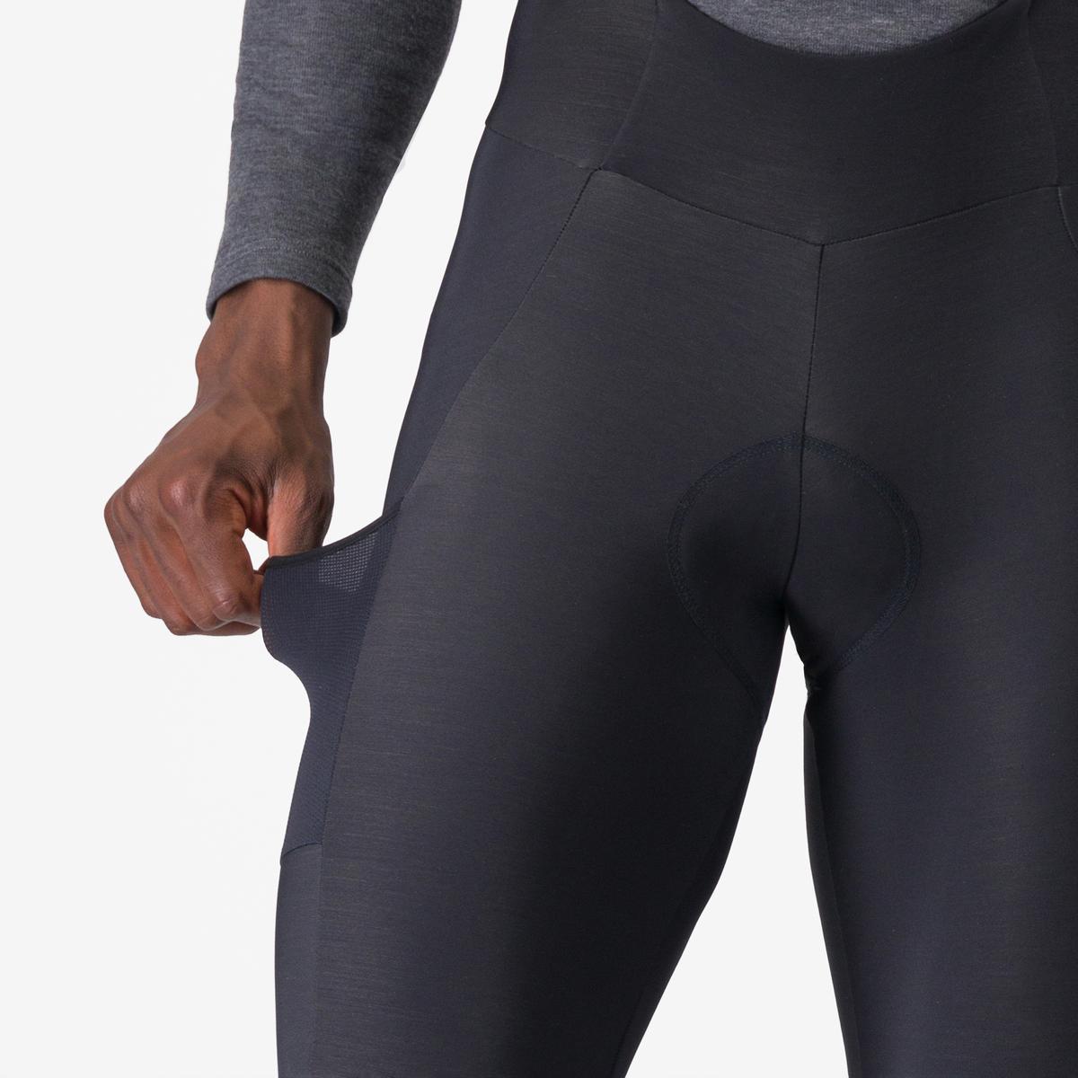 CASTELLI UNLIMITED Long Bib Shorts Black
