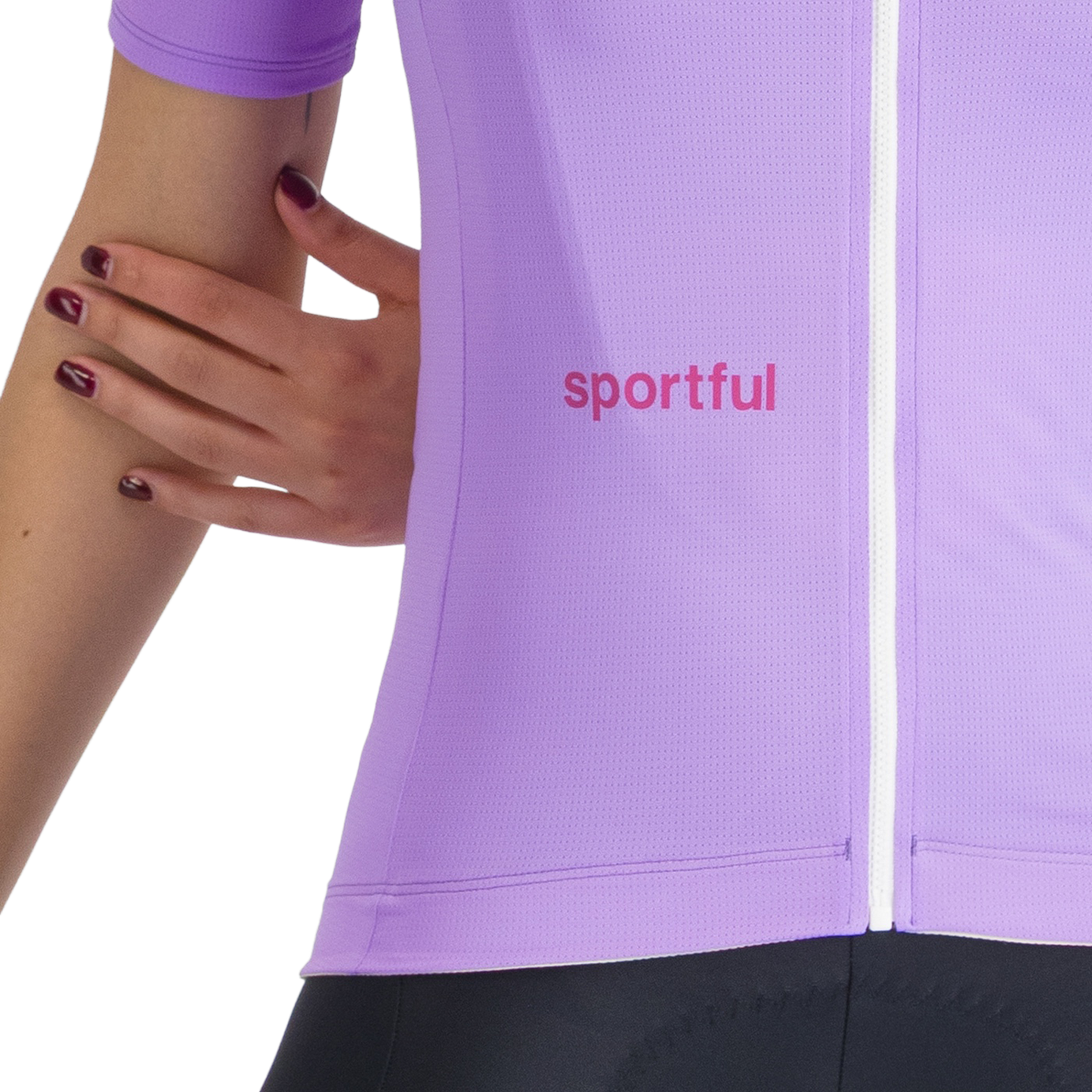 SPORTFUL CLASSIC kortærmet trøje til kvinder, lilla