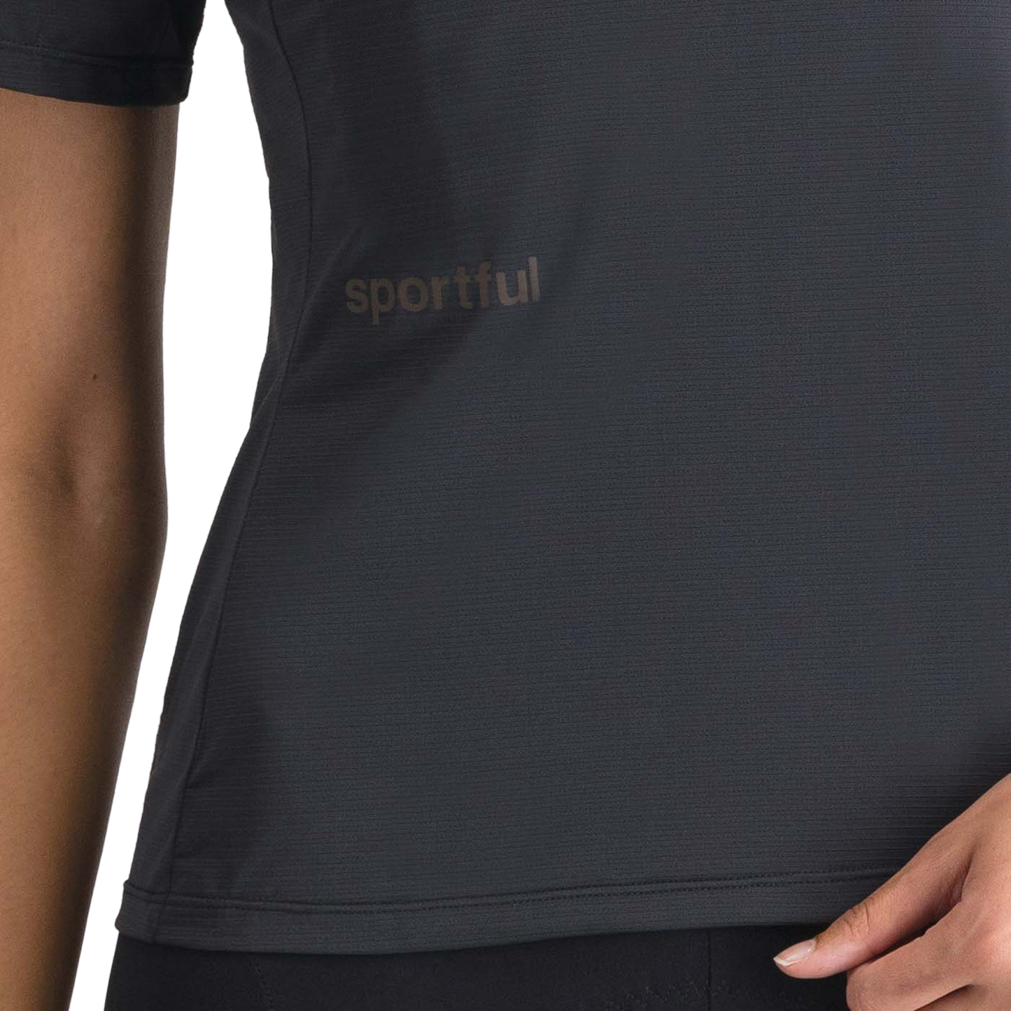 SPORTFUL SUPERGIARA TEE kortærmet jersey til kvinder Sort