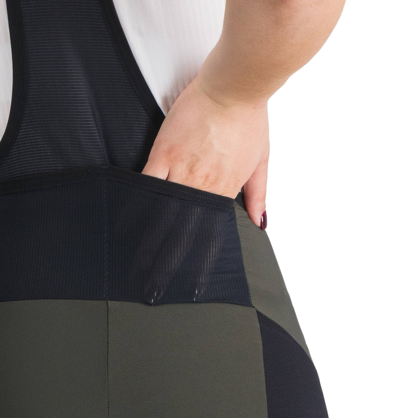 SPORTFUL SUPERGIARA 2 Bib Short Khaki/Black til kvinder