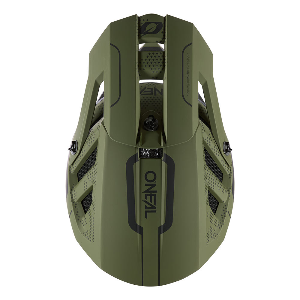 O'NEAL BLADE POLYACRYLITE STRIKE MTB-hjelm Grøn/Sort