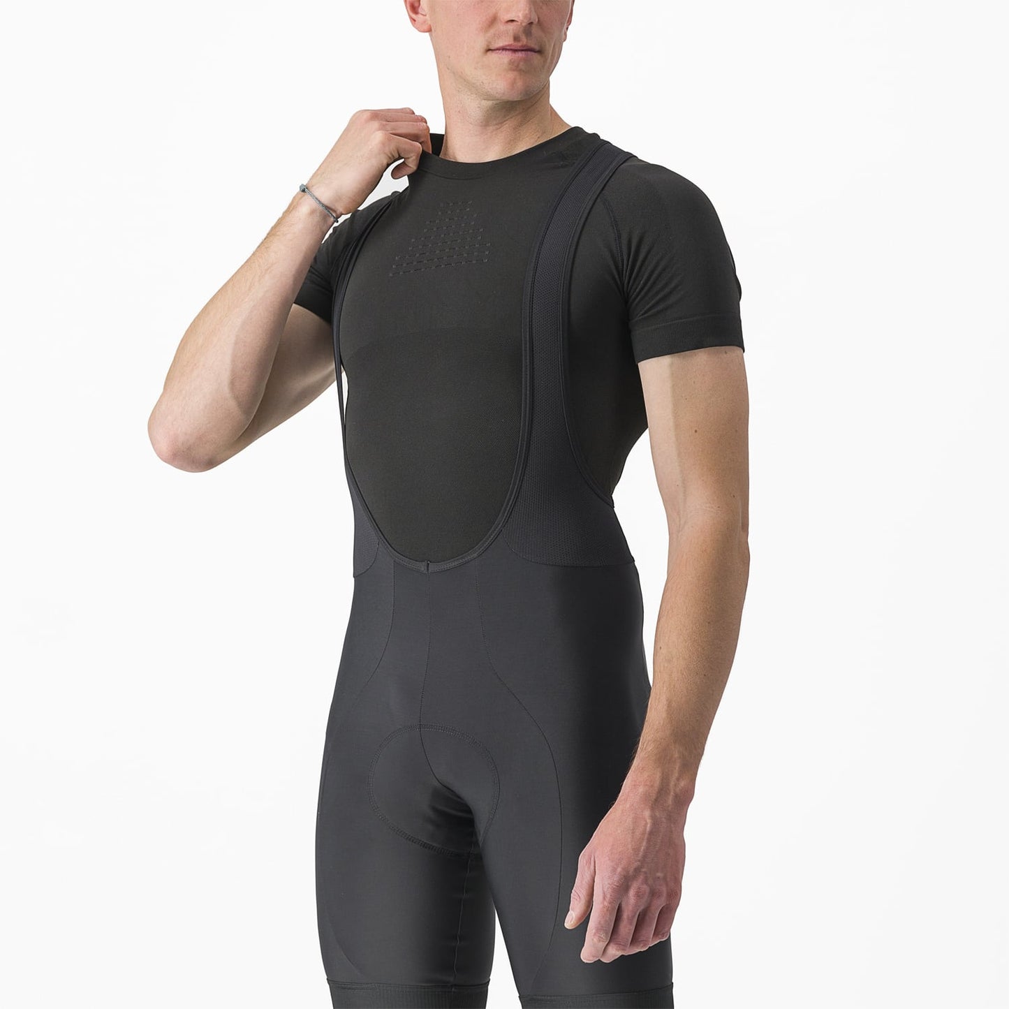 CASTELLI CORE SEAMLESS kortærmet undertøj Sort