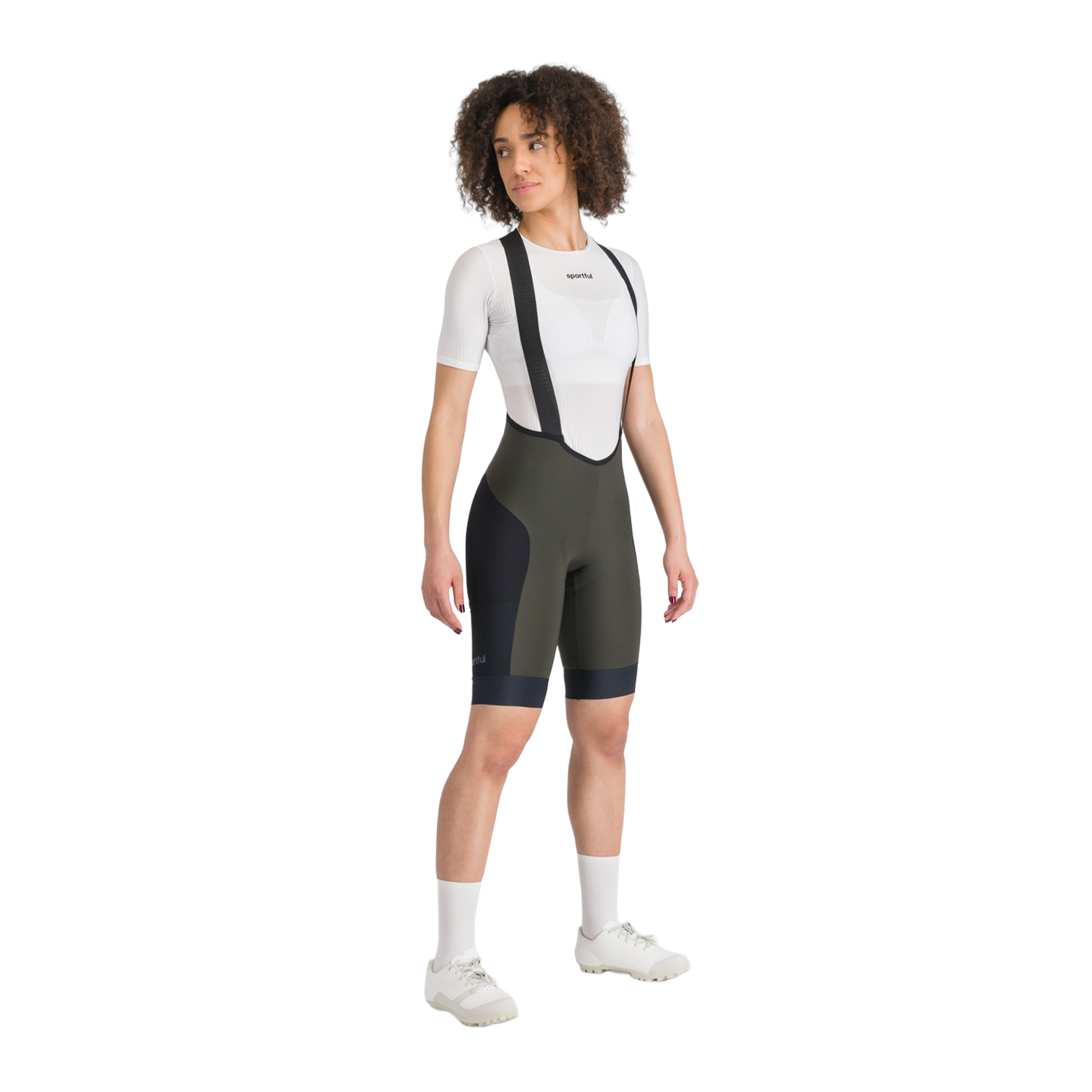 SPORTFUL SUPERGIARA 2 Bib Short Khaki/Black til kvinder