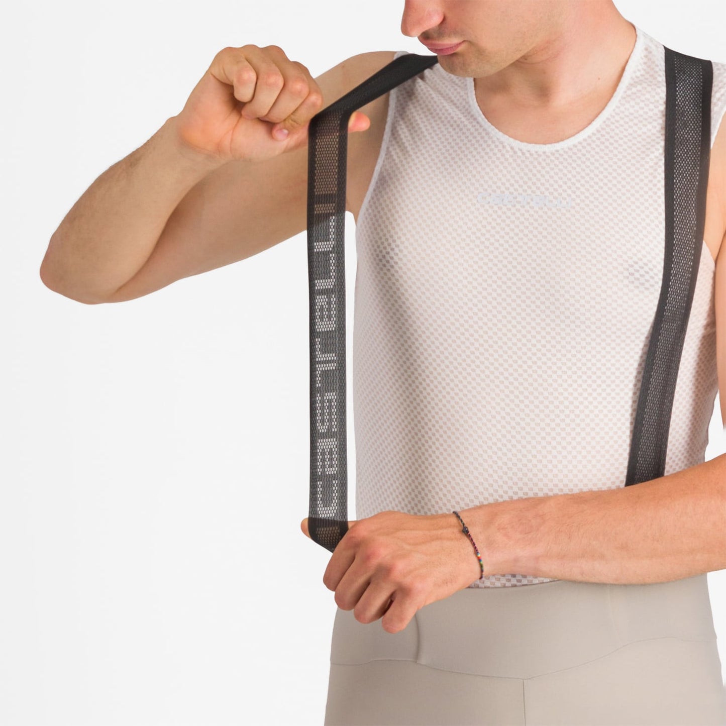 CASTELLI ESPRESSO Bib Short Beige