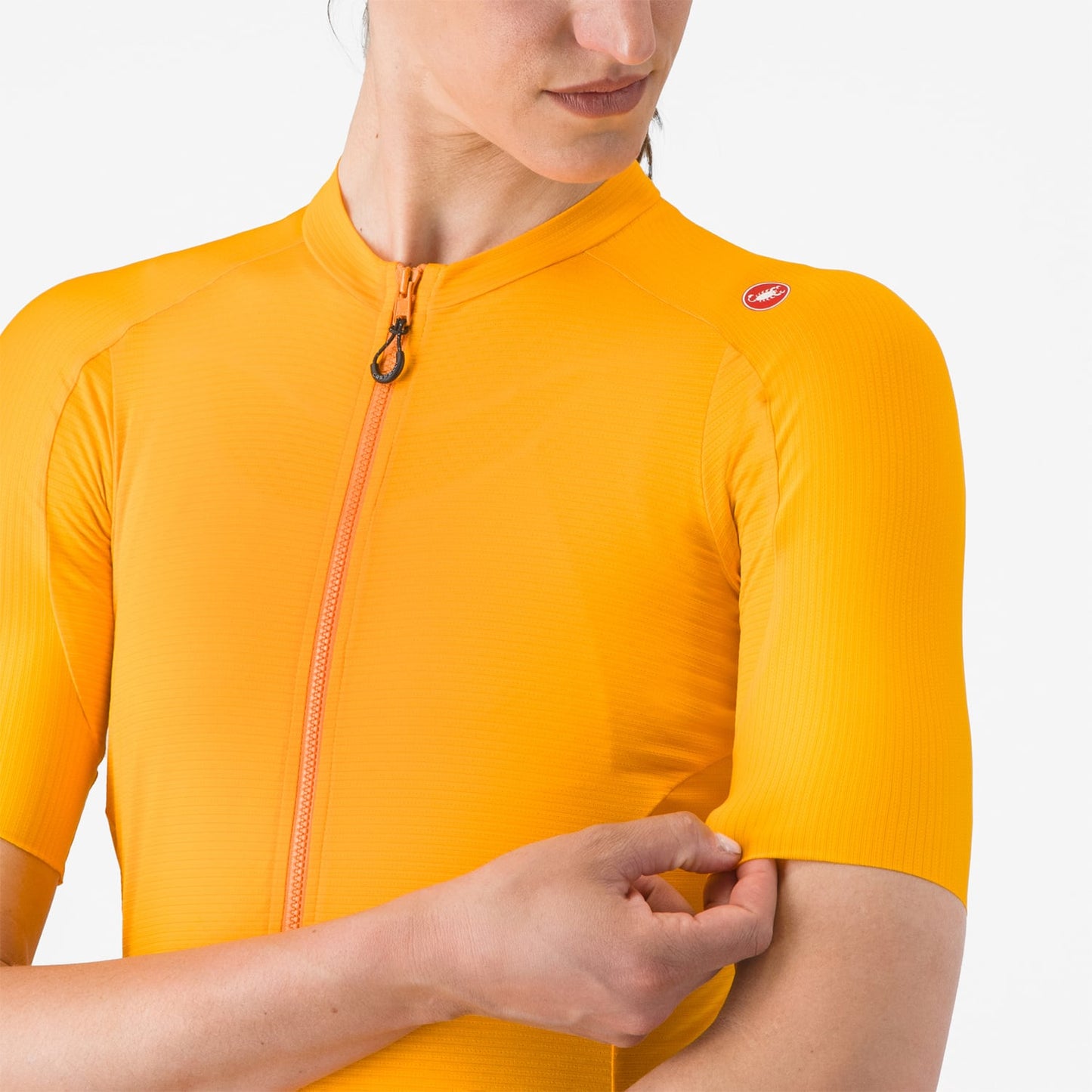 CASTELLI ESPRESSO Kortærmet Jersey til kvinder Orange