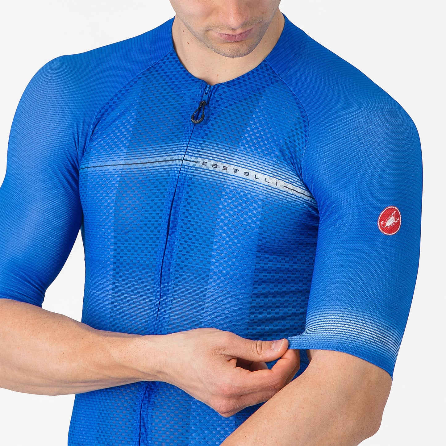 CASTELLI CLIMBER'S A/C Kortærmet Jersey Blå