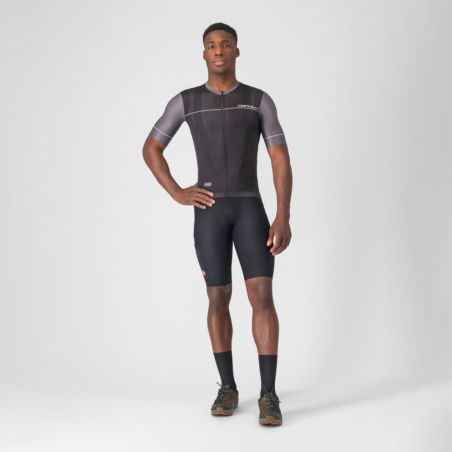 CASTELLI UNLIMITED ENDURANCE 2 Kortærmet Jersey Sort