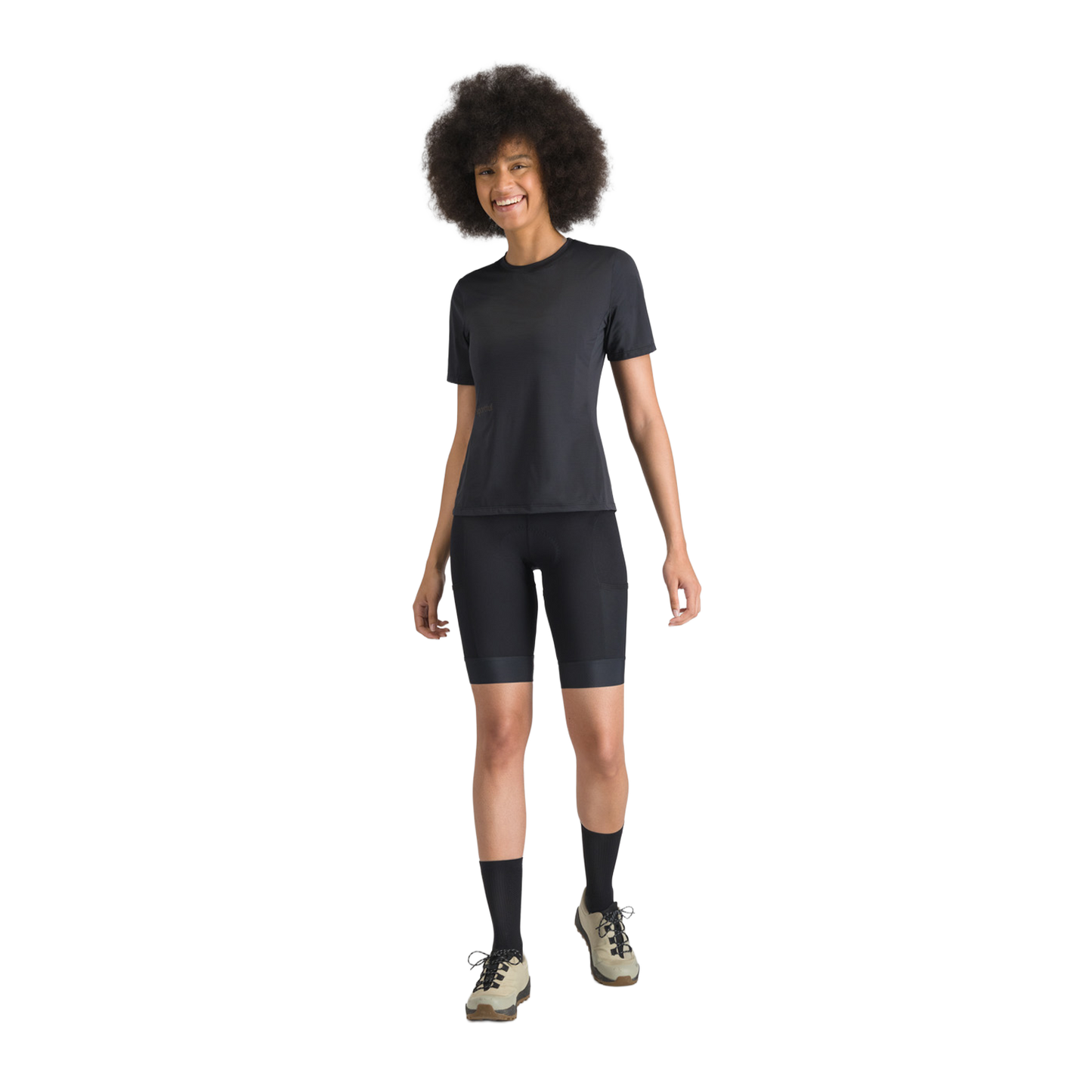 SPORTFUL SUPERGIARA TEE kortærmet jersey til kvinder Sort