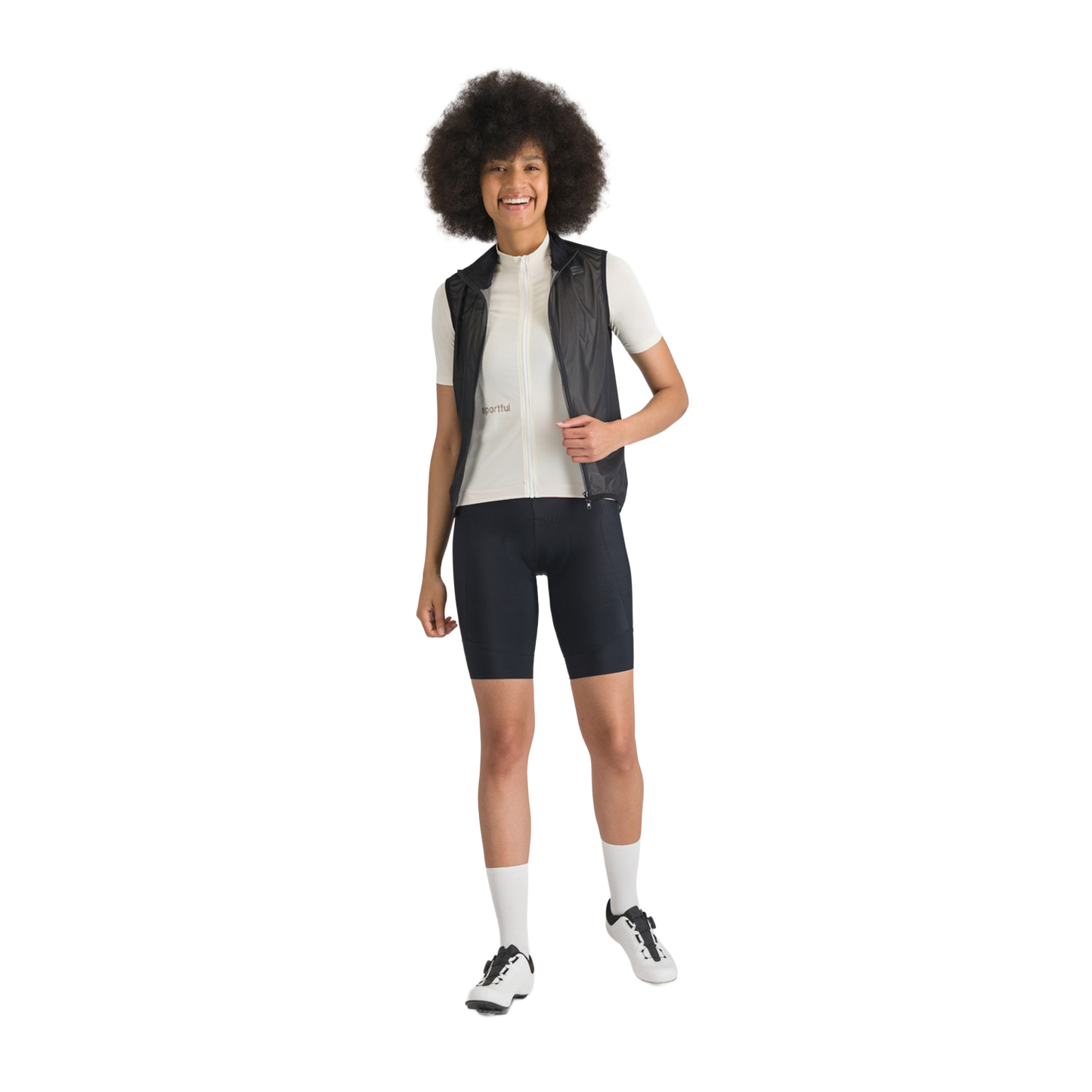 SPORTFUL LIGHT AIR ærmeløs jakke til kvinder Sort