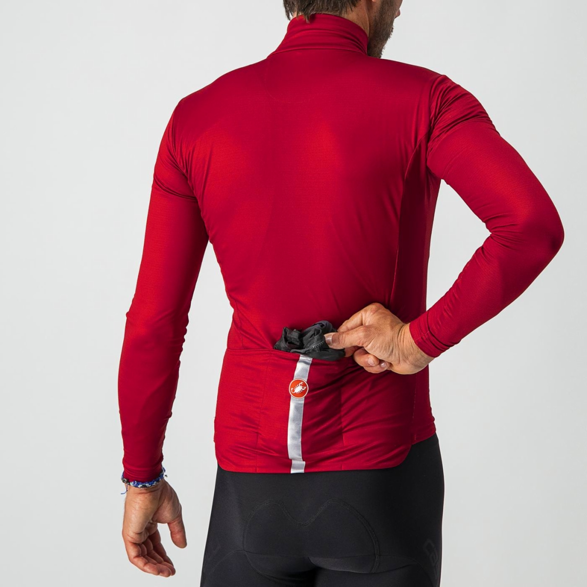CASTELLI SQUADRA STRETCH Jacket Black/Grey