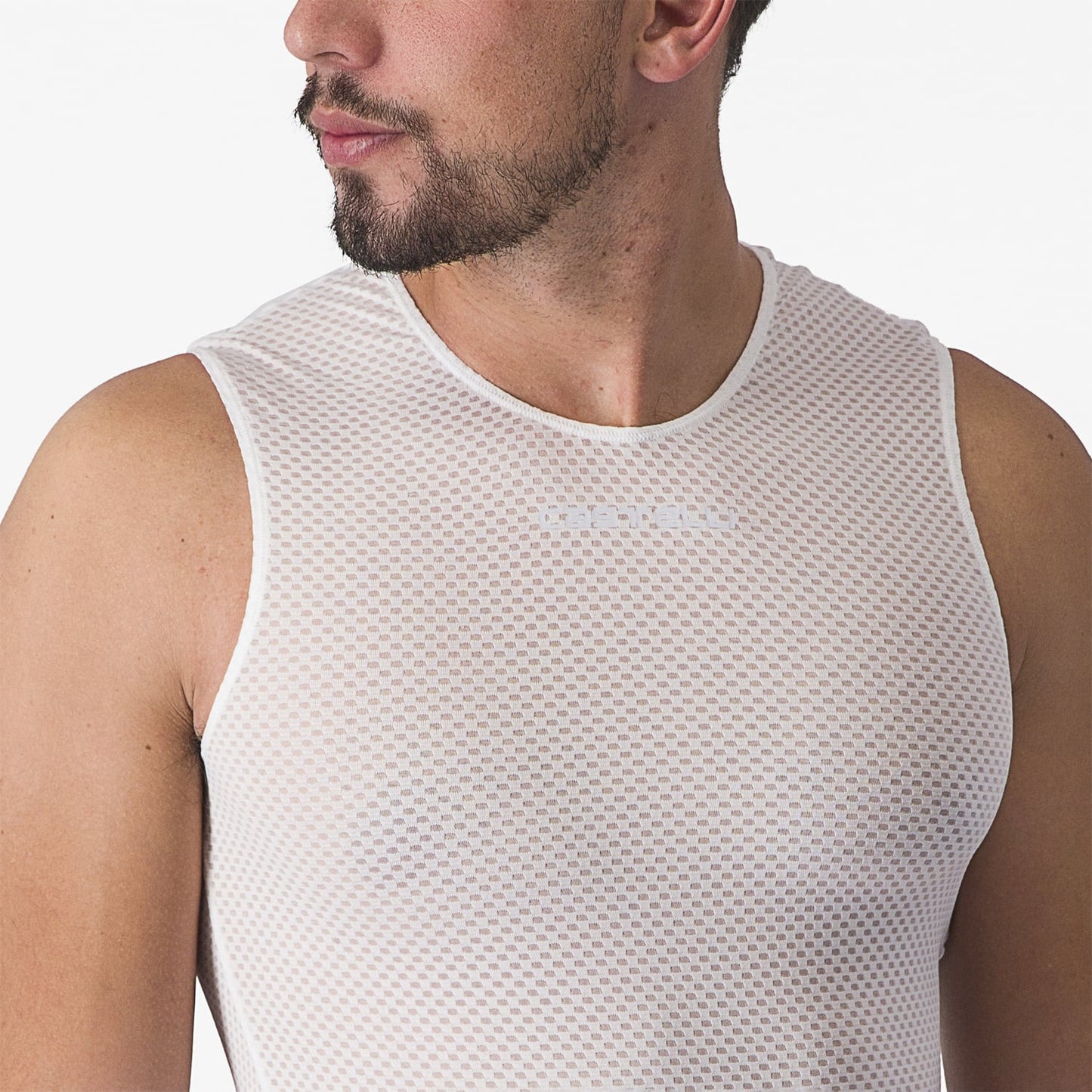 CASTELLI PRO MESH 2.0 Ærmeløst undertøj Hvid