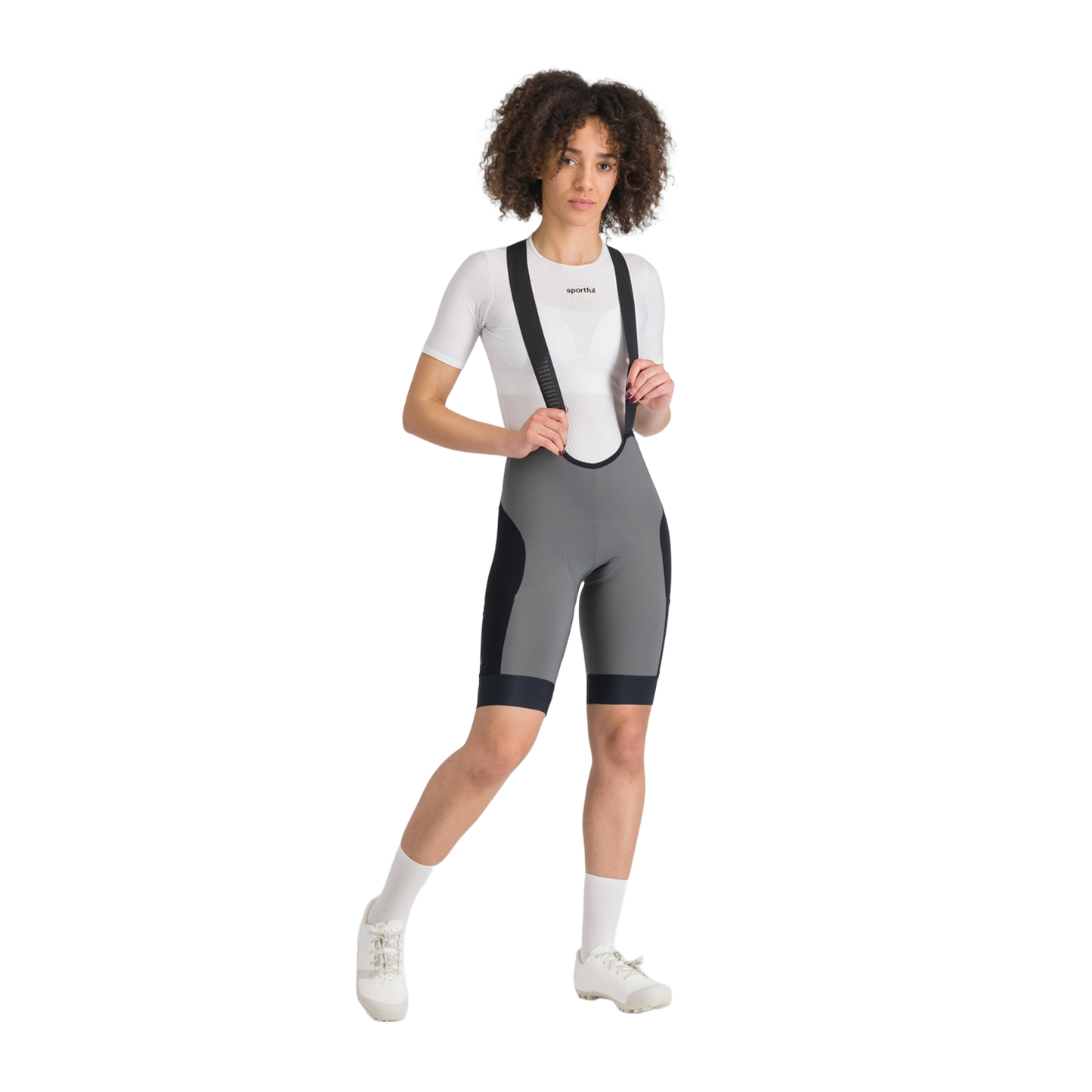 SPORTFUL SUPERGIARA 2 Bibshort til kvinder, grå/sort