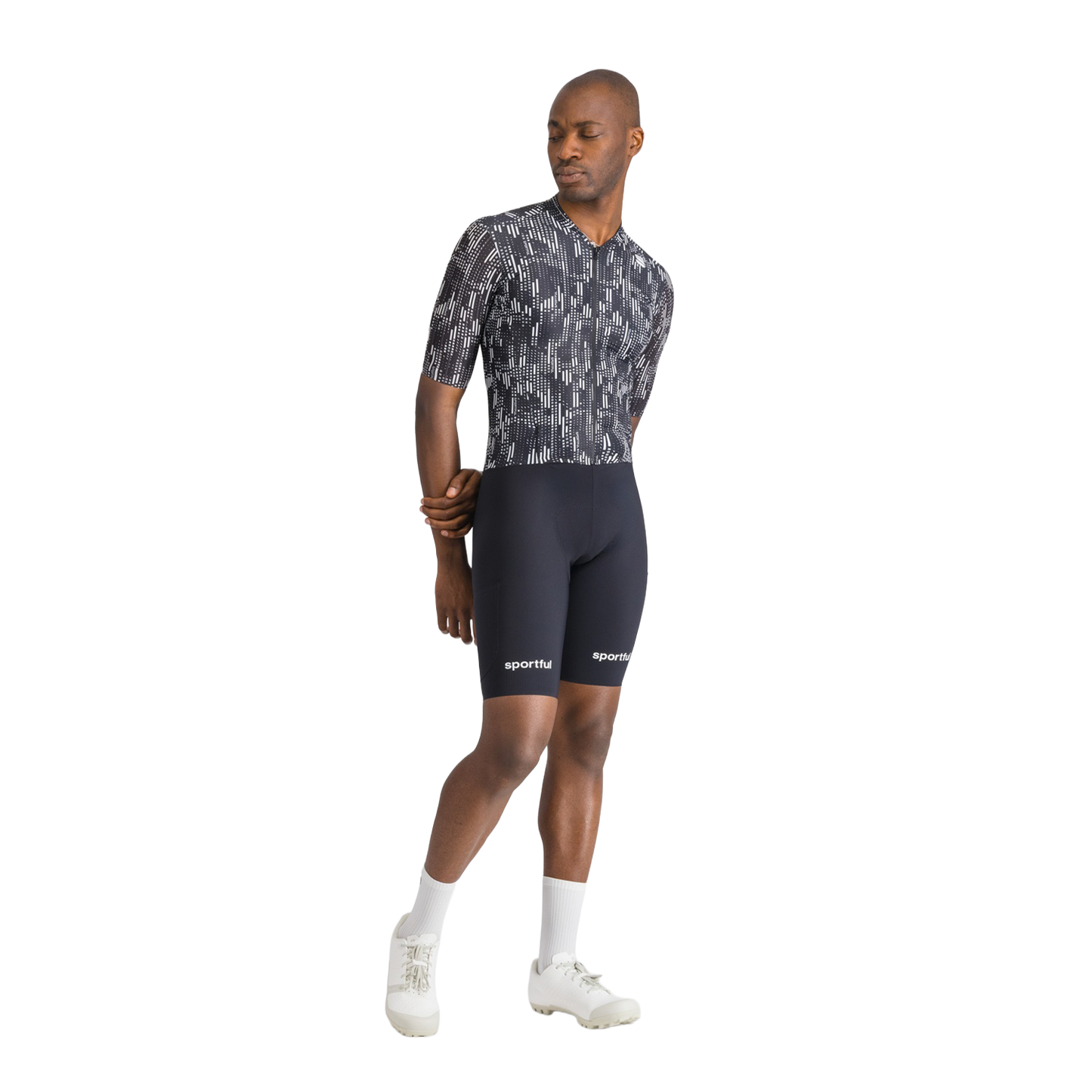SPORTFUL G-SUIT kortærmet sort/hvid