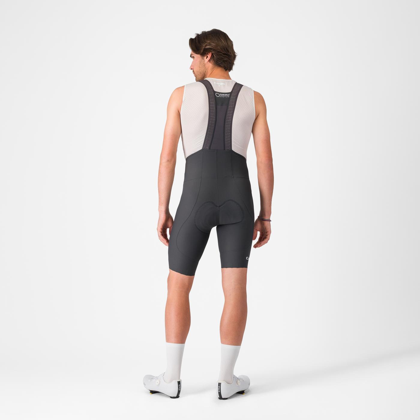 CASTELLI ESPRESSO 2 Bib Short mørkegrå