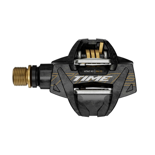Time ATAC XC 12 Ti-Carbon 13°/17° Gold 2025-pedaler
