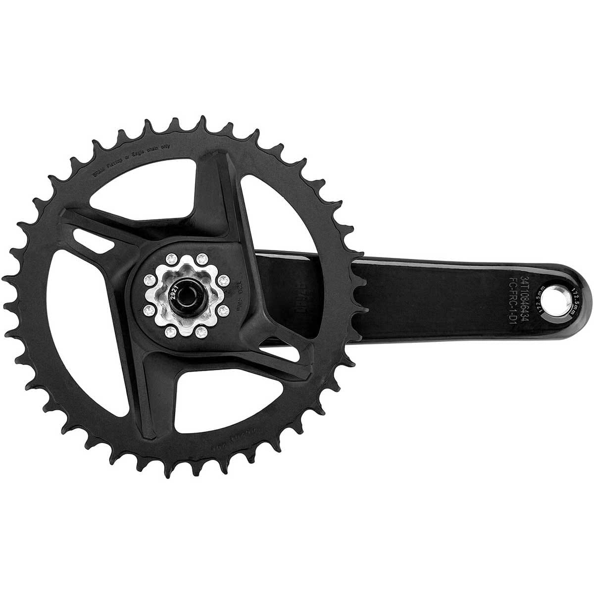 SRAM FORCE 1 DUB DM 12V Mono kranksæt