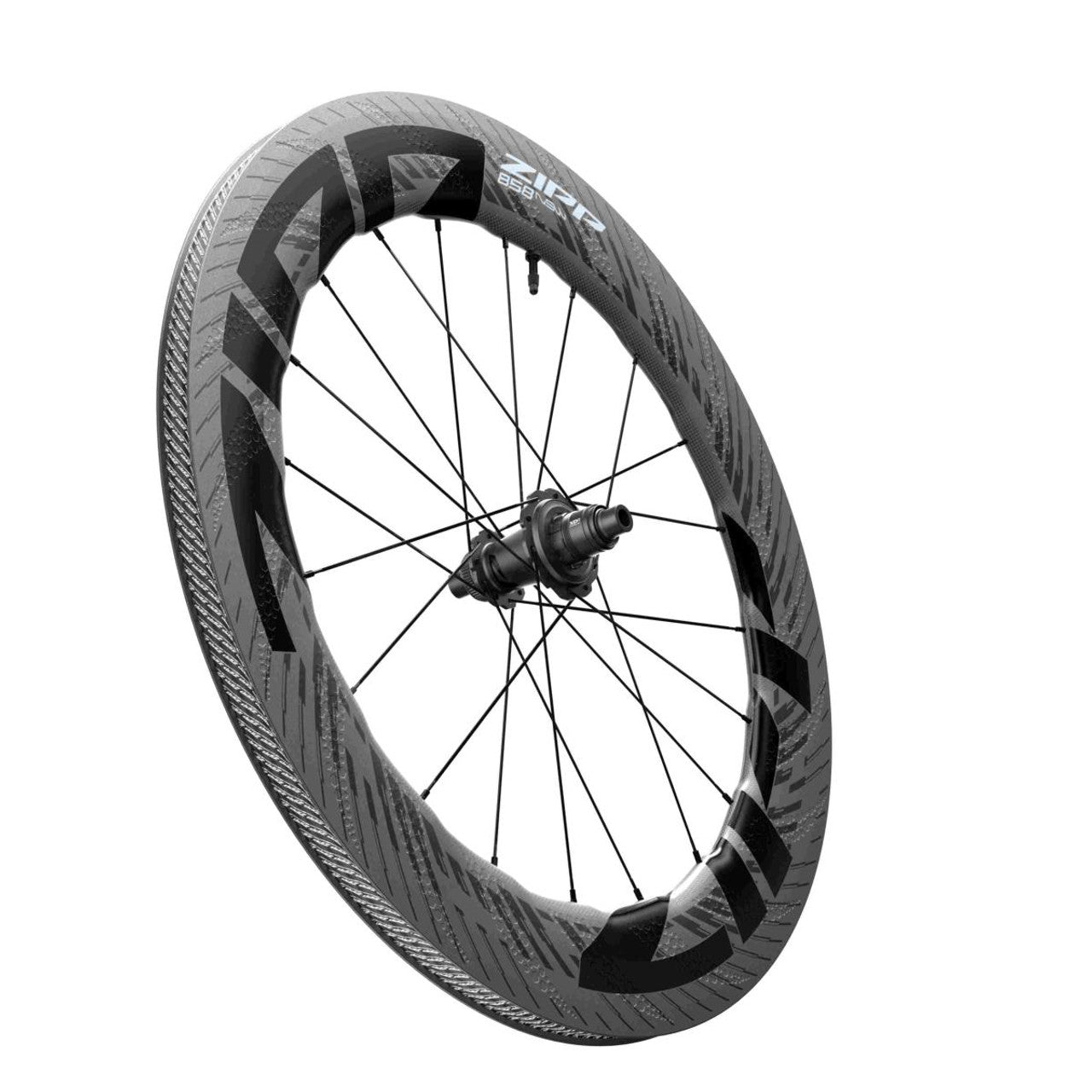 ZIPP 858 NSW DISC Tubeless Ready baghjul (Center Lock)
