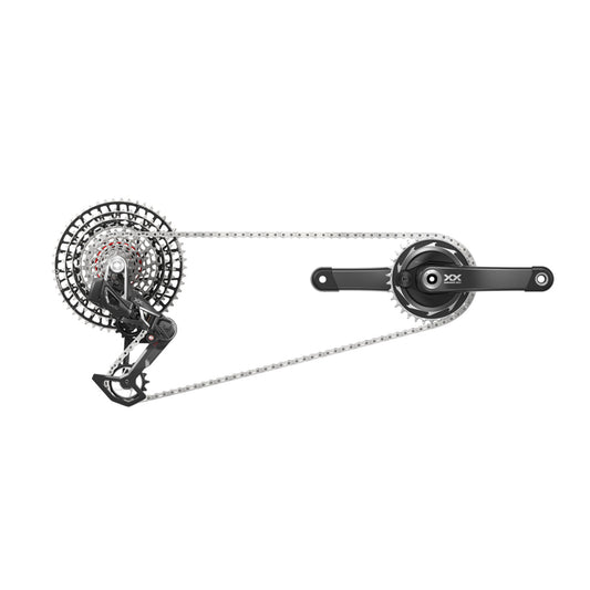 SRAM XX-SL EAGLE POWERMETER T-Type AXS Q174 DUB 34 tænder 10/52 Pakke