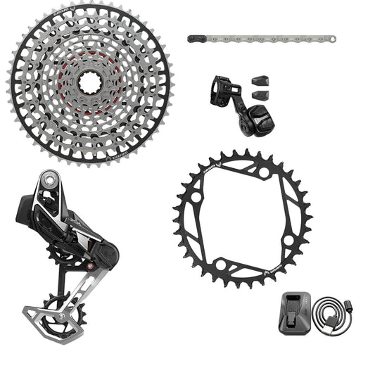 SRAM XX EAGLE E-MTB 104BCD AXS T-TYPE Gruppe 36 tænder 10/52